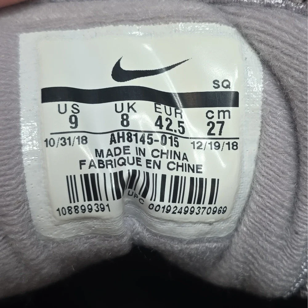 Size 9 - Nike Air Max 1 Grey Mint